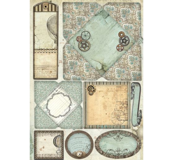 Junk Journal Book « Voyages Fantastiques »