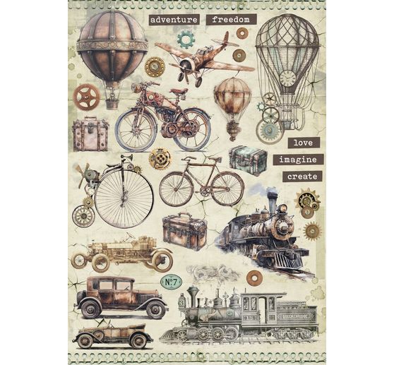 Junk Journal Book « Voyages Fantastiques »