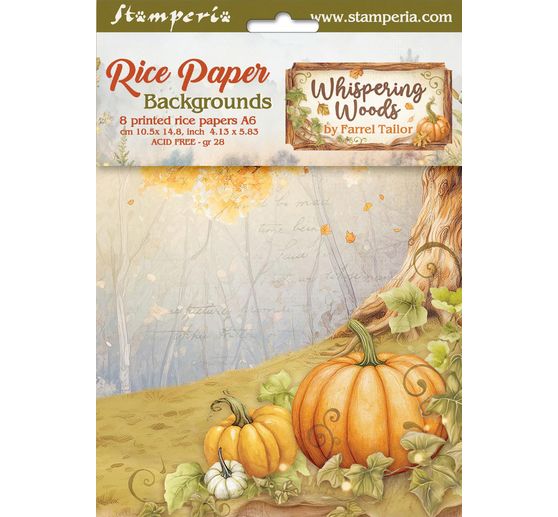 Motief strozijde achtergronden "Whispering Woods"