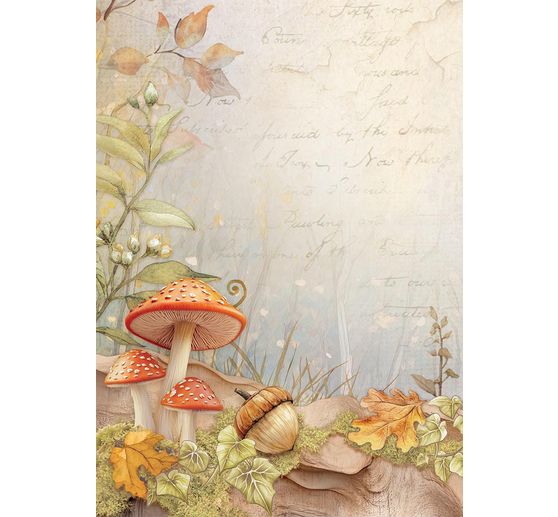 Motief strozijde achtergronden "Whispering Woods"