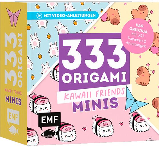 Book "333 Origami Minis - Kawaii-Friends"