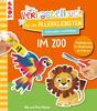 Livre « Das Verbastelbuch für die Allerkleinsten. Schneiden und Kleben. Im Zoo »