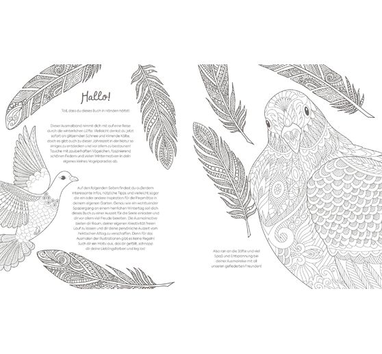 Livre « Winterliche Vogelwelt »