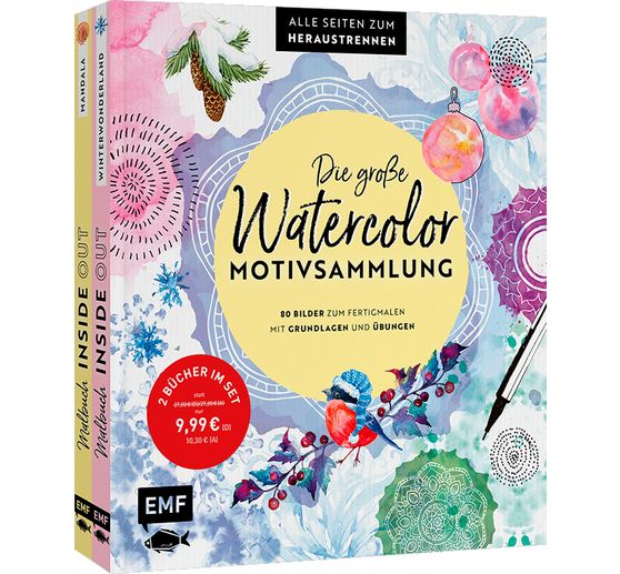 Livre « Die große Watercolor-Motivsammlung »