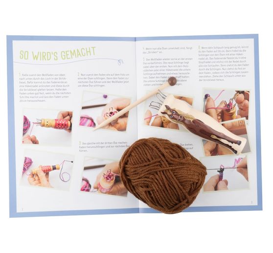 Creatieve set "Strickliesel für Pferdefans"