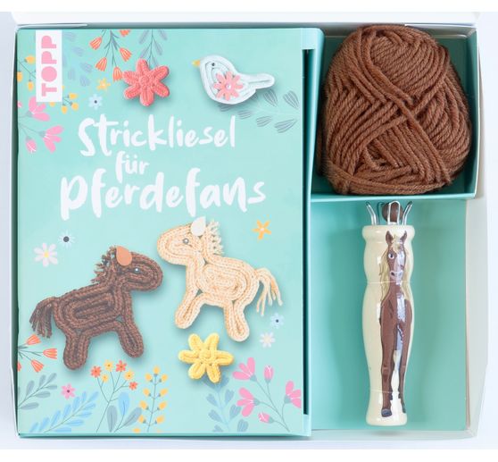 Creatieve set "Strickliesel für Pferdefans"