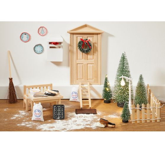 Secret Santa door set "Mailbox"