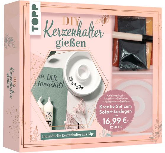 Set créatif « Kerzenhalter gießen »