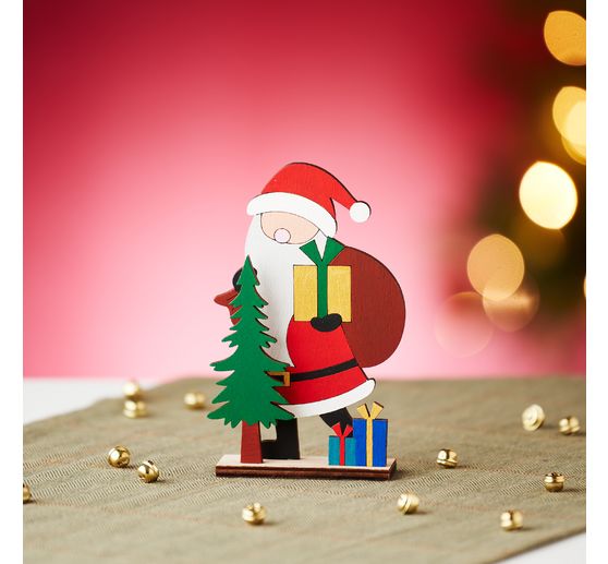 VBS Holz-Steckmotiv "Weihnachtsmann"