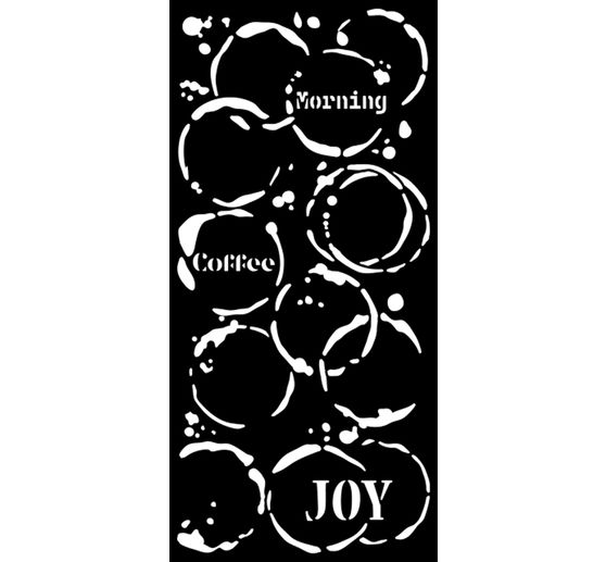 Schablone "Furry Friends - Coffee Prints"