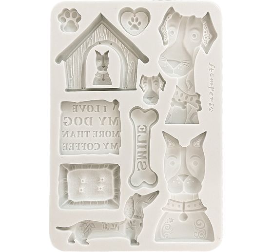 Siliconen vorm A5 "Furry Friends - Dogs"