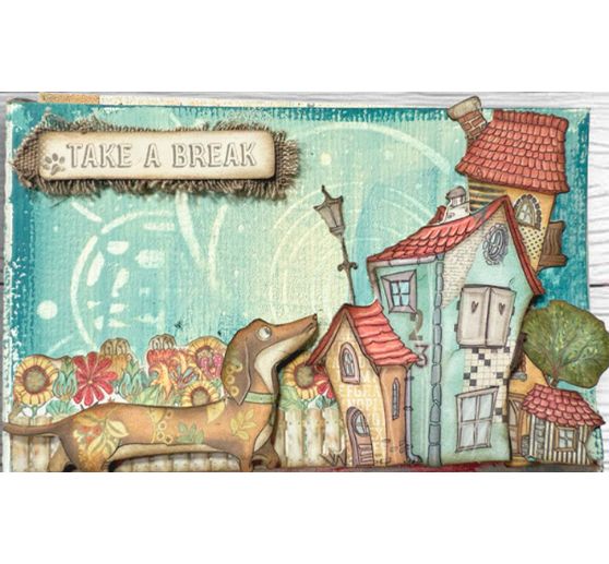 Rub On Transfer paper "Furry Friends"