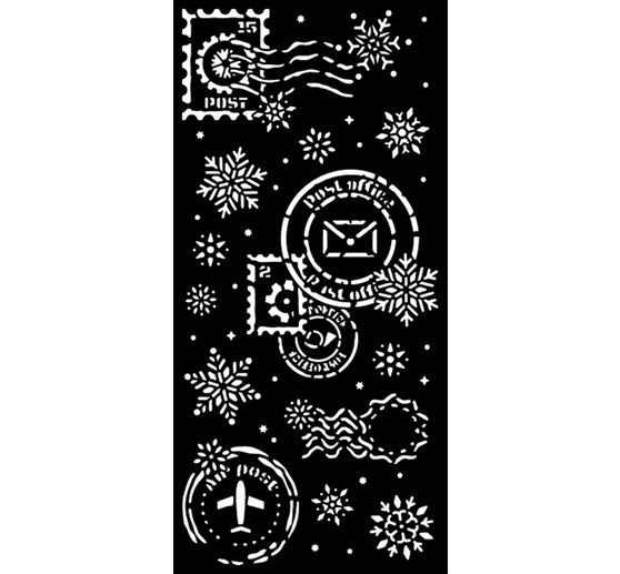 Sjabloon "Gear up for Christmas - Snowflakes"