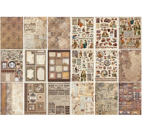 Junk Journal Book « Coffee and Chocolate »