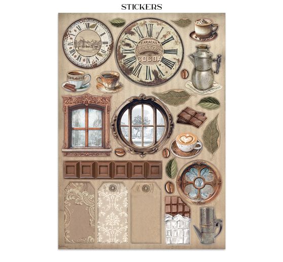 Junk Journal Book « Coffee and Chocolate »