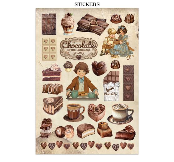 Junk Journal Book « Coffee and Chocolate »
