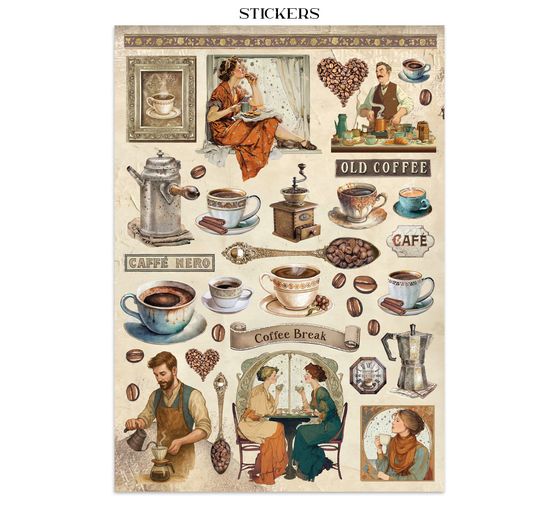 Junk Journal Book « Coffee and Chocolate »