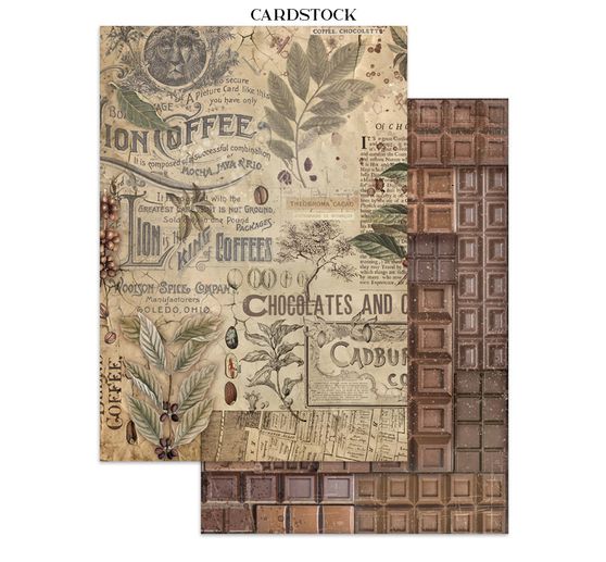 Junk Journal Book « Coffee and Chocolate »
