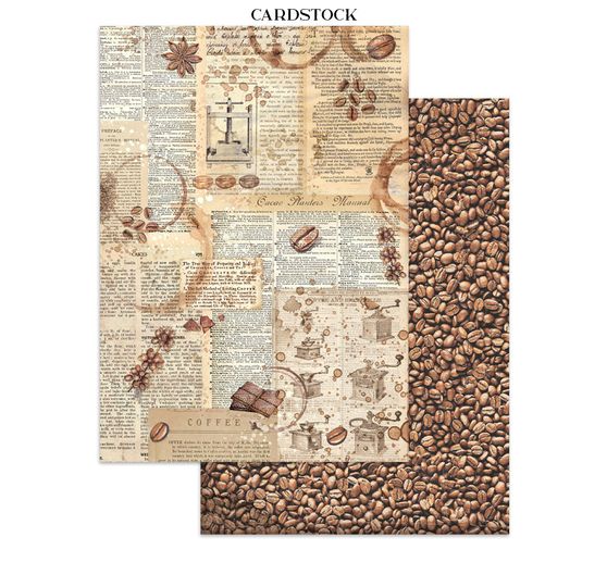 Junk Journal Book « Coffee and Chocolate »