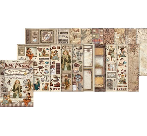 Junk Journal Book « Coffee and Chocolate »