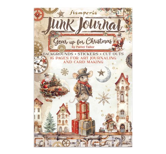 Junk Journal Book « Gear Up for Christmas »