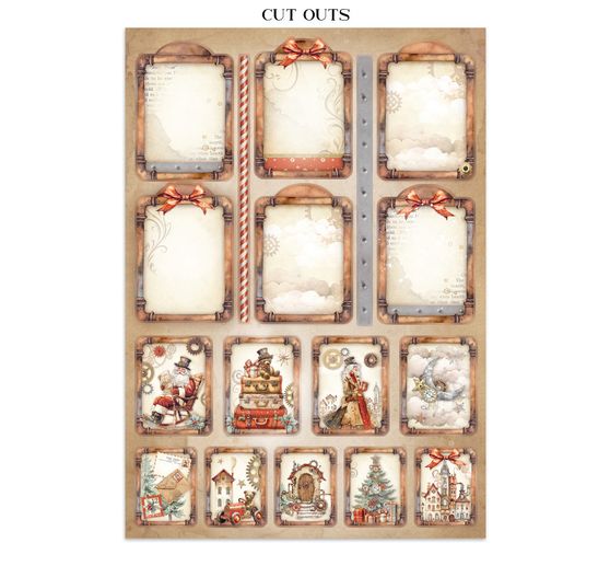Junk Journal Book « Gear Up for Christmas »