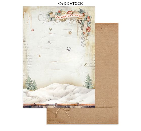 Junk Journal Book « Gear Up for Christmas »