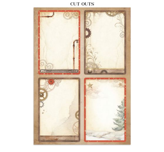 Junk Journal Book « Gear Up for Christmas »