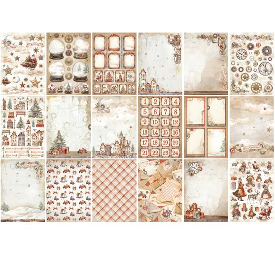Junk Journal Book « Gear Up for Christmas »