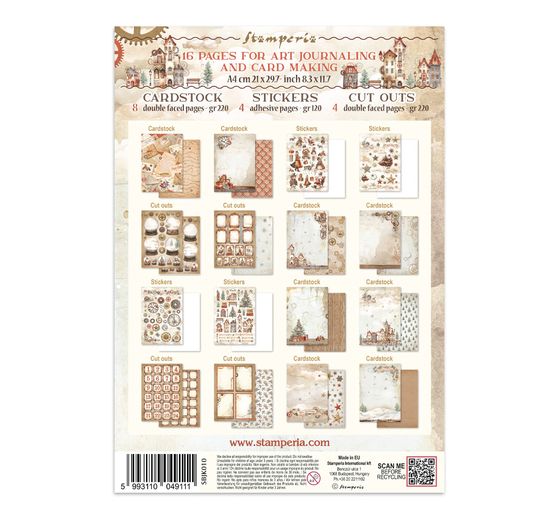 Junk Journal Book « Gear Up for Christmas »