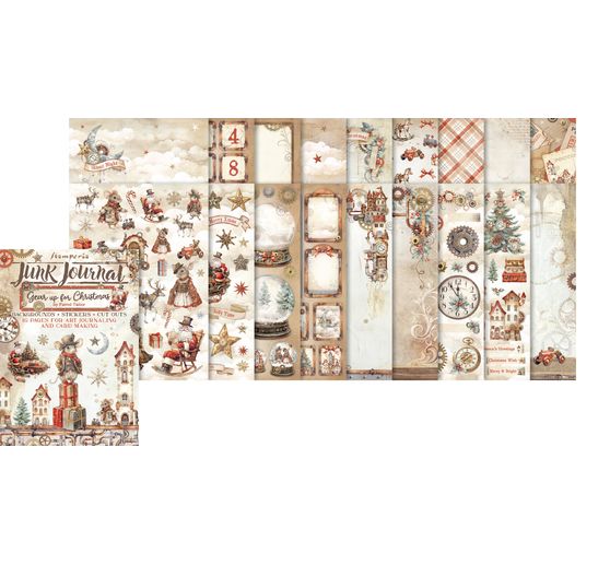 Junk Journal Book « Gear Up for Christmas »