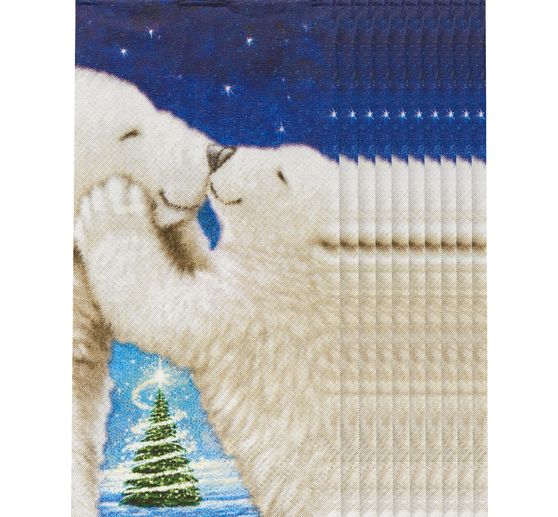 Mouchoirs en papier « Polar Bear Kiss »