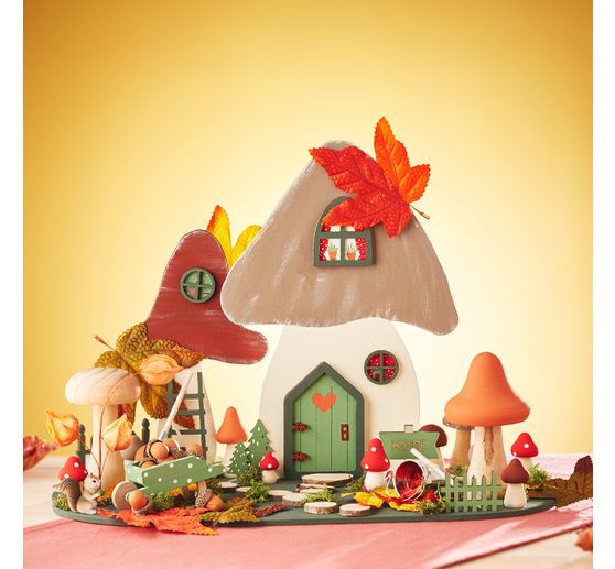 VBS Miniatuur houten kruiwagen