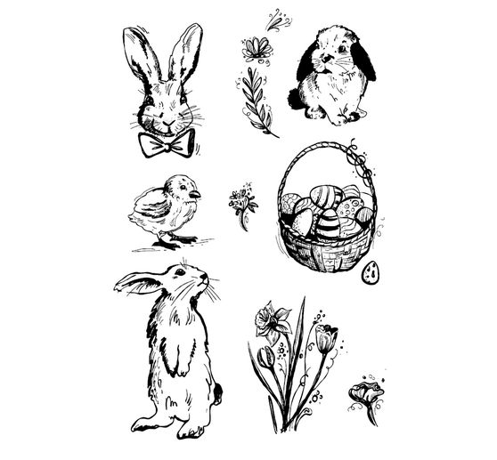 VBS Siliconen stempel "Pasen"