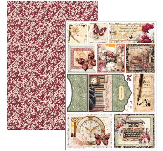 Papier set "Book Lovers"