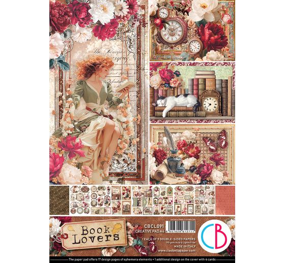 Papier set "Book Lovers"