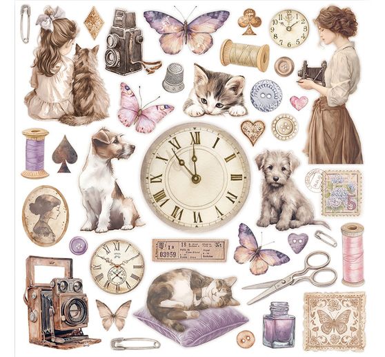 Scrapbook blok "Quiet Days"