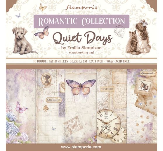 Scrapbook blok "Quiet Days"