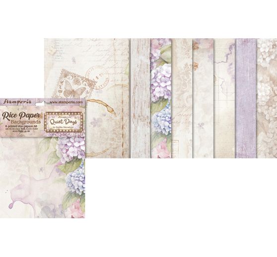 Motif straw silk backgrounds "Quiet Days"