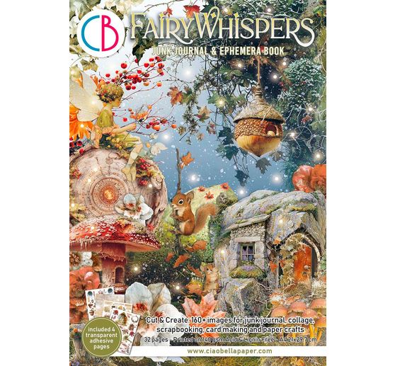 Junk Journal & Ephemera Book "Fairy Whisper"