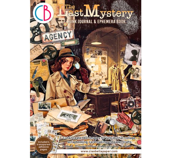 Junk Journal & Ephemera Boek "The Last Mystery"