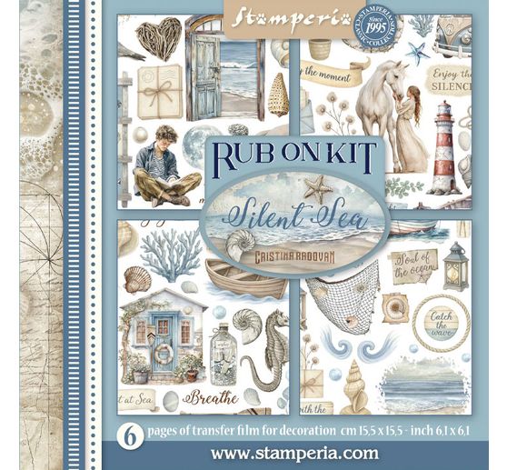 Rub On assortiment "Silent Sea"