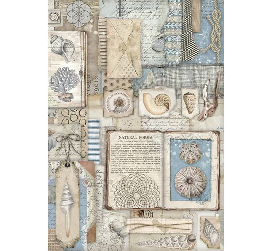 Junk Journal Book "Silent Sea"