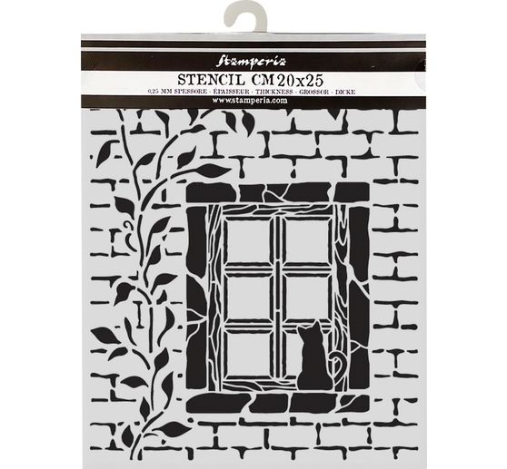 Pochoir « Herbarium Silvae - Country Window »