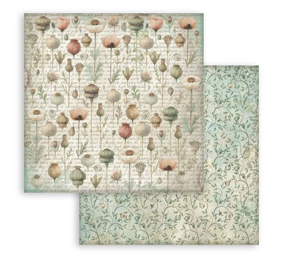 Scrapbook-Block "Herbarium Silvae Backgrounds"