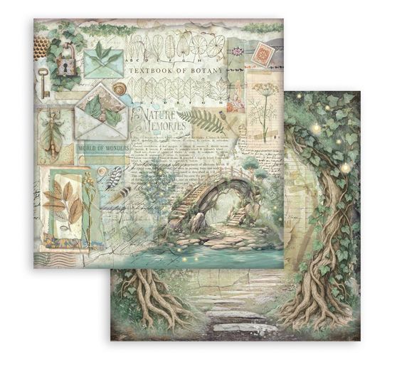Scrapbook block "Herbarium Silvae"