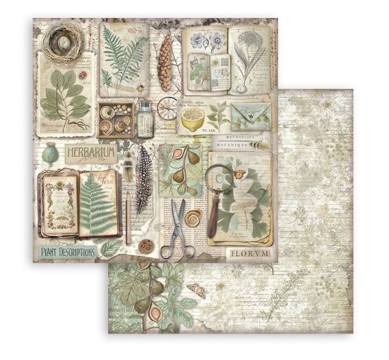 Scrapbook block "Herbarium Silvae"