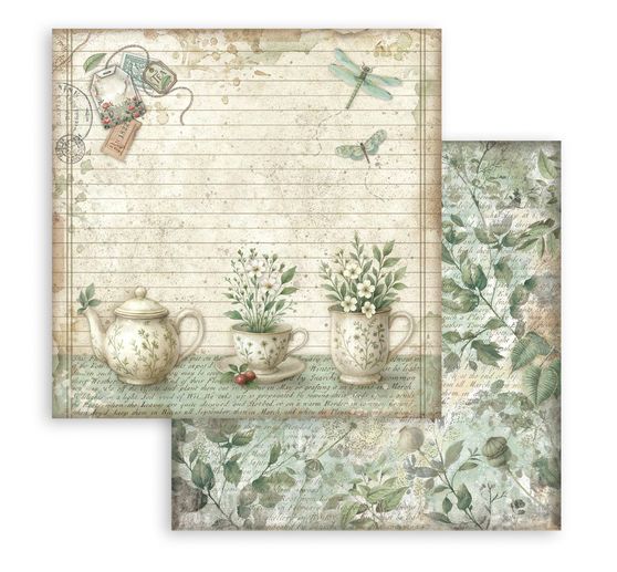 Scrapbook block "Herbarium Silvae"