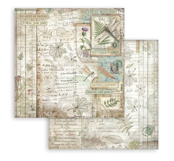 Scrapbook block "Herbarium Silvae"