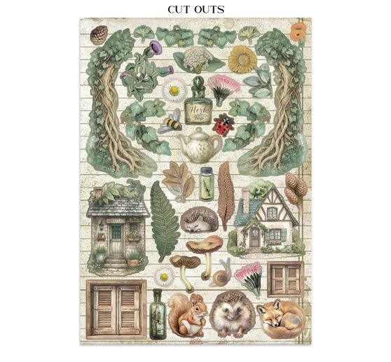 Junk Journal Book "Herbarium Silvae"